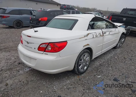 2008 Chrysler Sebring Limited из США, поврежденный, VIN 1C3LC65M48N289969